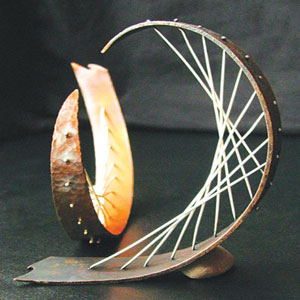 Curved Metal Sculpture